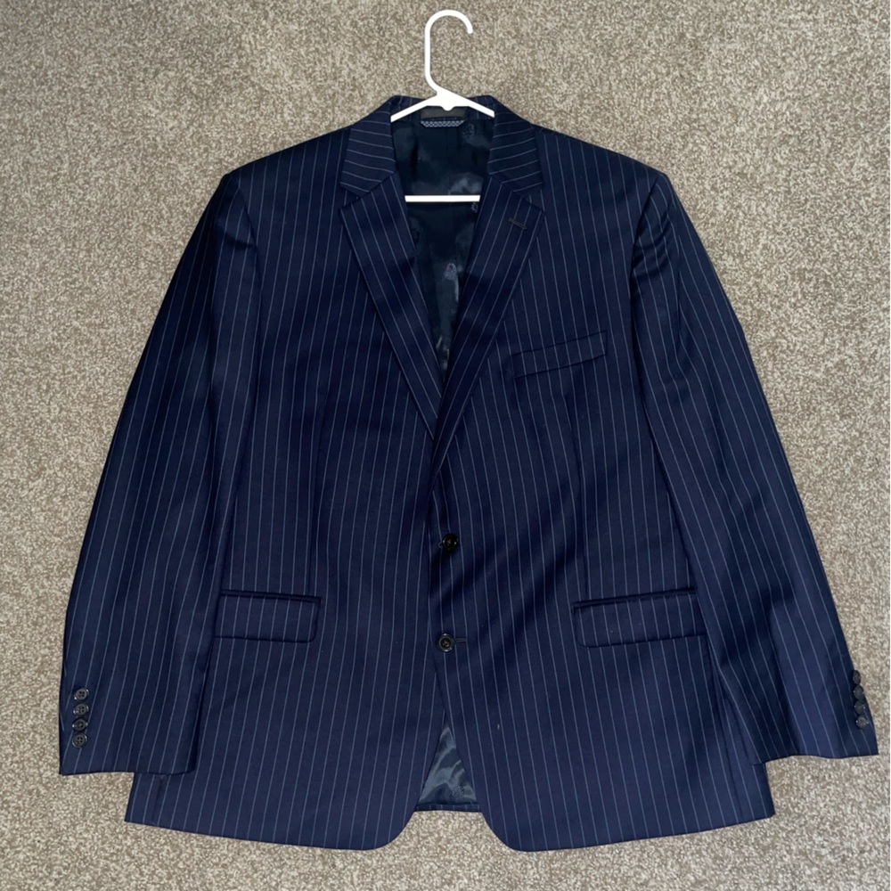 Ralph By Ralph Lauren Lattimore Pinstripe Suit Jacket